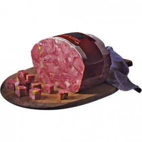 Cabeza de cerdo iberico con pistachos peso aproximado 150 grs
